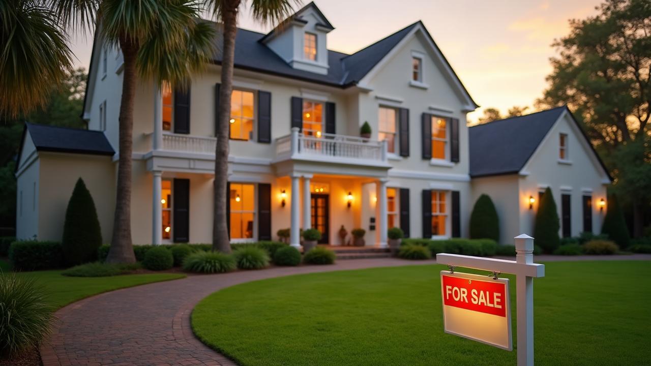 Luxury Charleston home for sale - professional real estate marketing